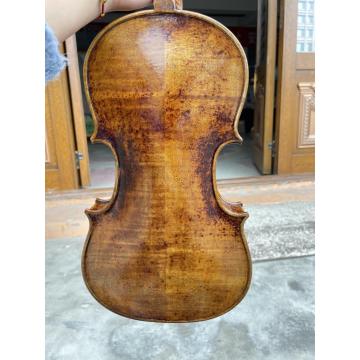 hot sale professional high grade handmade made cheap low price flamed maple wood violin