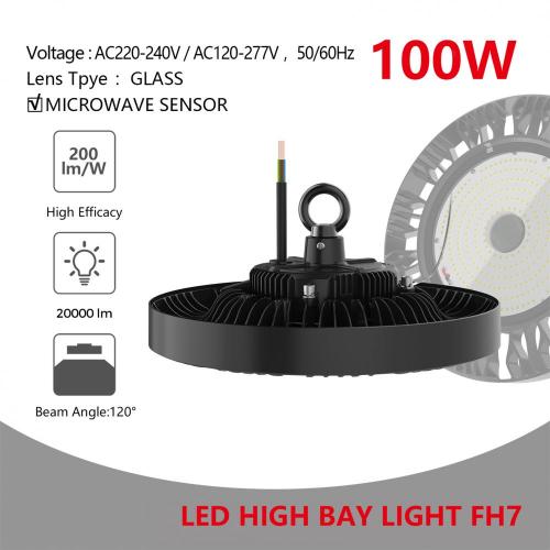 LED Pintar UFO High Bay Light 100w