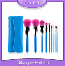 Professional make up brush manufacturer 9pcs nylon brush professional make up brush set