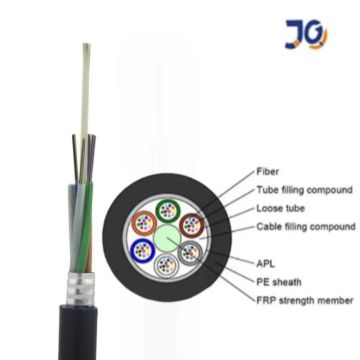 outdoor overhead GYFTA fiber optic cable for networks