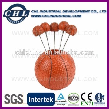 High quality fruit fork with polyresin head