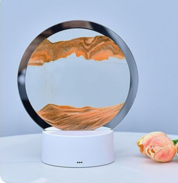 Wholesale Rimmed LED Art Hourglass Table Lamp