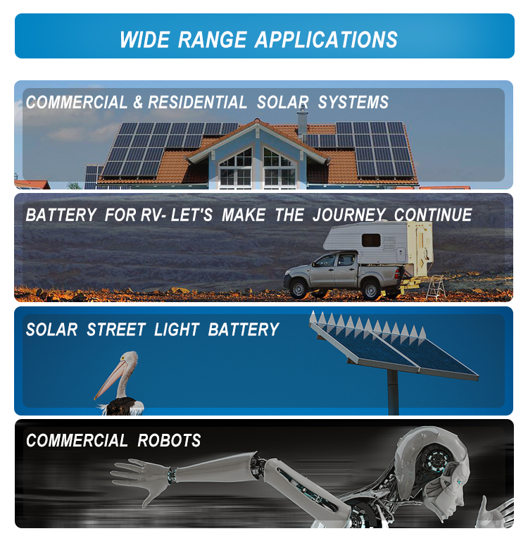 lead carbon battery Factory Rechargeable solar deep cycle battery 12v 100Ah 120Ah 150Ah 200ah Long life 3000 cycles