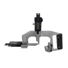 Digital rail head profile gauge for measuring rail head wear