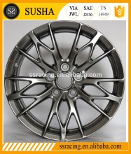 17" and 18" gun metal replica aluminum alloy wheels for Lexus IS-F