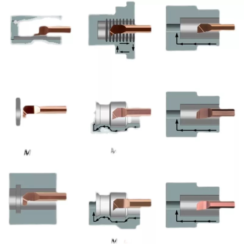 Accept customized solid mini boring bar metal machine small bore turning cutter carbide micro boring tools for cnc