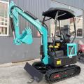 Mini Diggers Ekskavator Hidrolik 1,7 ton