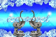 Commercial ice crusher/ice crushing and shaving machine