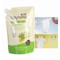 Customized 1L baby aloe washing powder packaging spout-bag