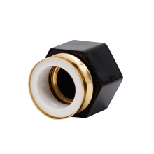 Black Hexagon Shape FEA15 Perfume Cap