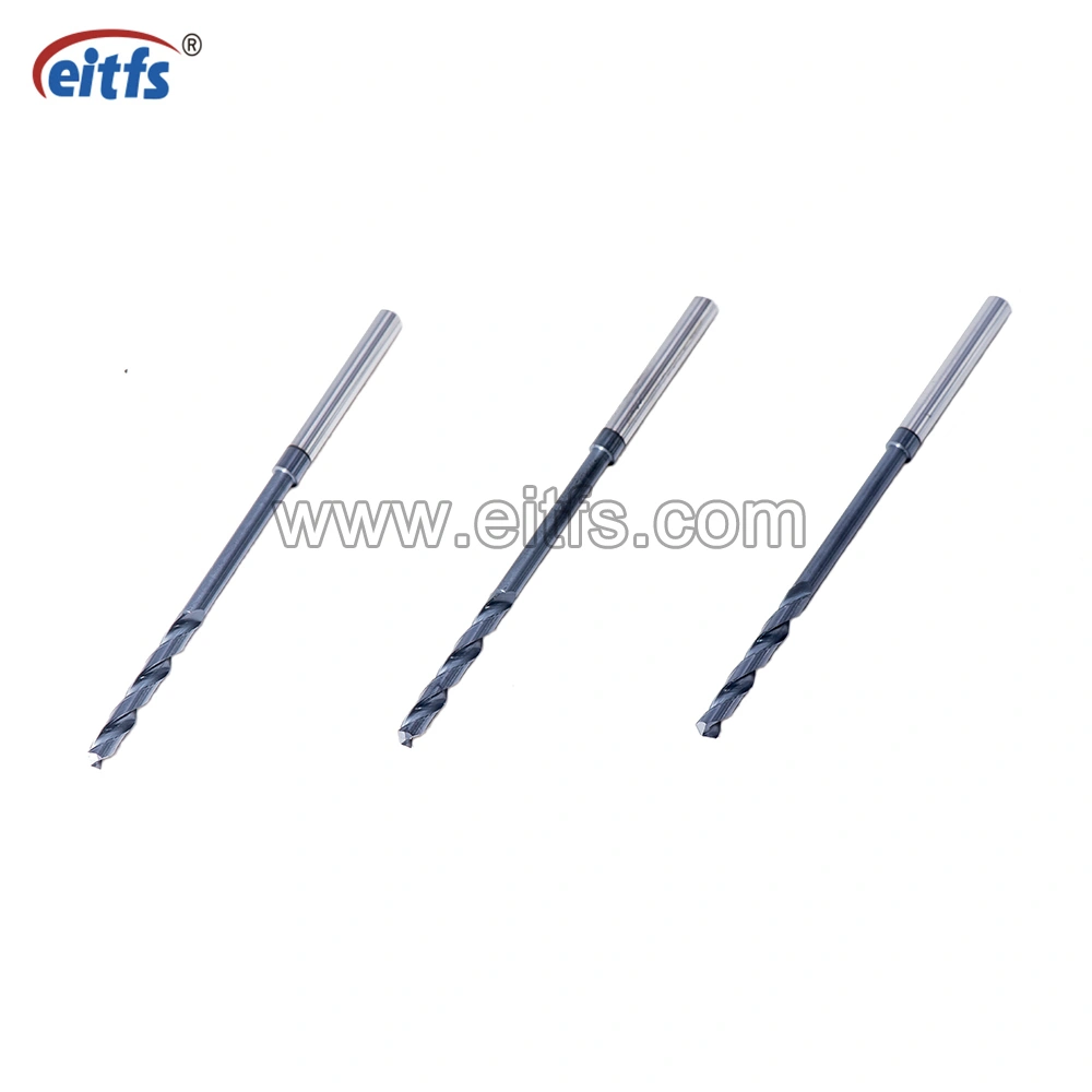 HRC55 CNC Machine Tools Tungsten Carbide Outer Coolant Drill Bits