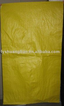 yellow pp woven bag/grainbag/pp woven bag/export pp woven bag