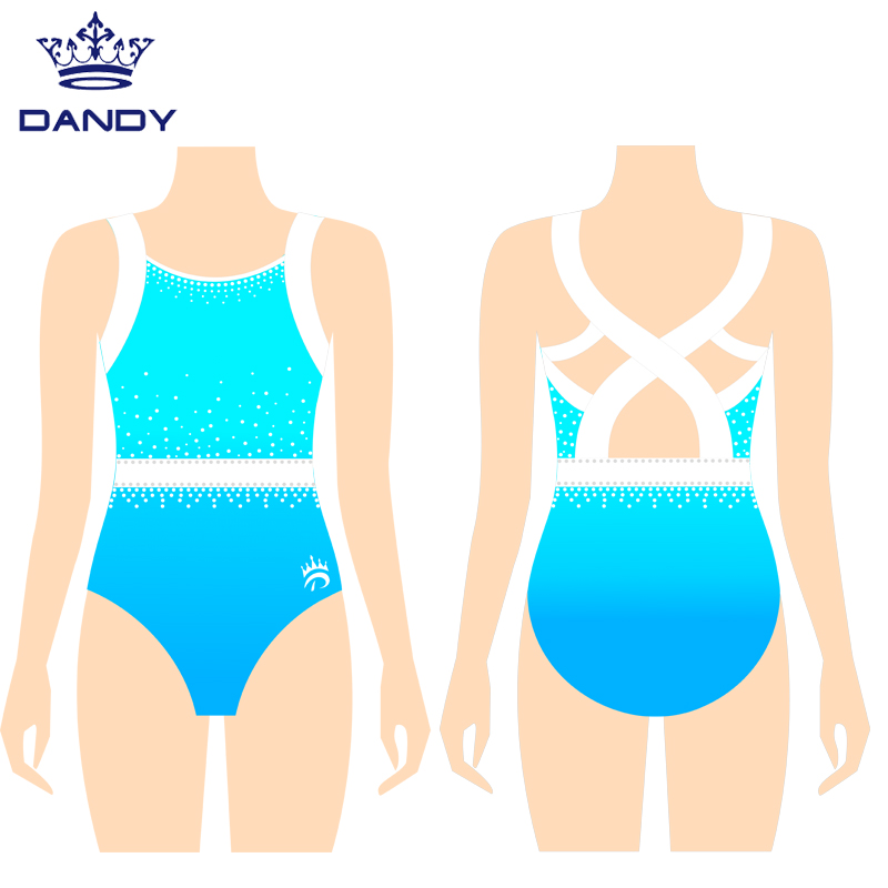 Customized high quality gymnastic leotards