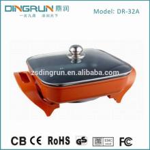 1500W square Electric Baking Pan / pizza pan ( DR-32A ) CB CE