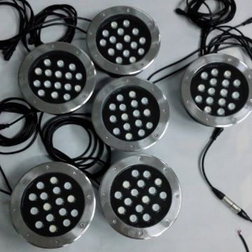 고출력 디밍이 가능한 RGB LED Inground Light