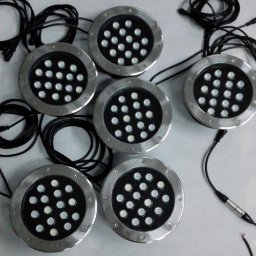 Υψηλής ισχύος Dimmable RGB LED Inground Light