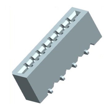 Doble contacto vertical SMT FPC NON-ZIF de 1.0 mm