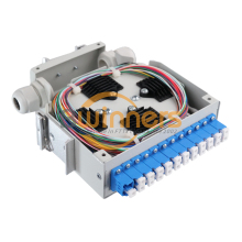 4 Ports 6 Ports 8 Ports 12 Ports 24ports Din Rail Patch Panel Fiber Management din rail fibre termination box