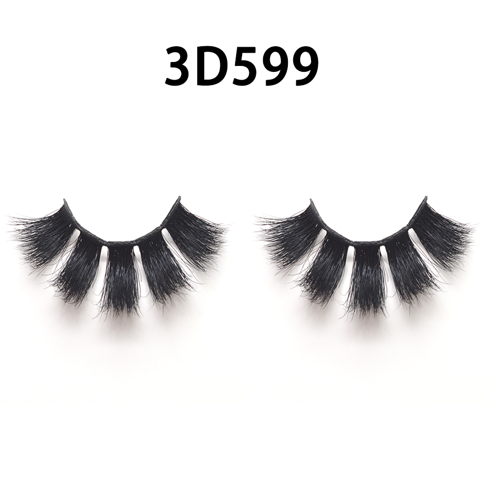 Wholesale 3D 5D 6D Faux Mink False Eyelashes Natural Long Handmade Cruelty-free Lashes