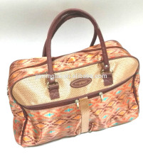 Polyester fashionable cheap washable duffle bag weekend bag OEM service in China