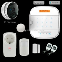 Home GPRS WIFI alarm system embedded network camera