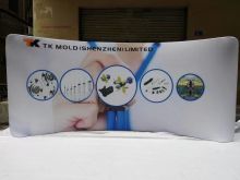 10FT Curved Lightweight Trade Show Stretch Fabric Displays