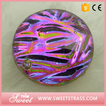 18mm smoth top acrylic loose bead for sewing decoration