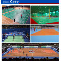 Lantai Sukan Bola Tampar PVC Dalaman Profesional Multipurpose Economic Sport Mat