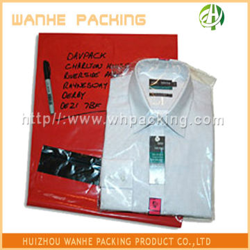 Clear clothes plastic packing bag/plastic garment packaging bag clothes packaging bag