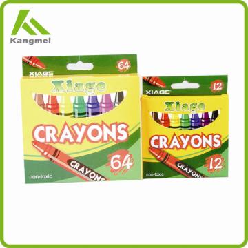 Cheap bath crayon for child wax crayon for kids 12pcs set