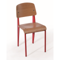 Silla de comedor estándar / Silla de madera contrachapada Jean Prouve