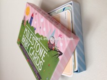 Baby Play Card box with Shrink pakcing