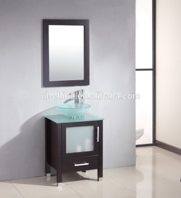 A high quality purple lacquer small bathroom interior design