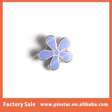 NEW LARGER MASONIC FLOWER FORGET ME NOT ENAMEL LAPEL PIN BADGE