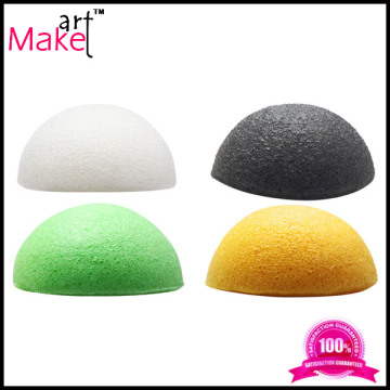 100% Natural vegetable plant green tea Konjac Sponge,Konjac cleaning sponge,japan konjac sponge