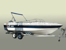 618 fiber glass high speed boats for patrol