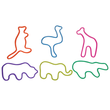 happy festival time lovely zoo animal shape zoo silly bandz