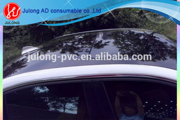 Self-adhesive Car roof film/Glossy black car roof protection film