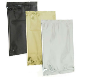 Three sides sealed foil bag