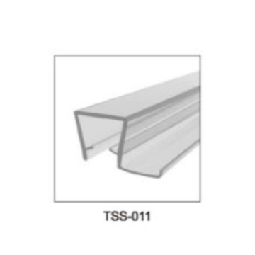 프레임이없는 샤워 도어 바닥 스트립