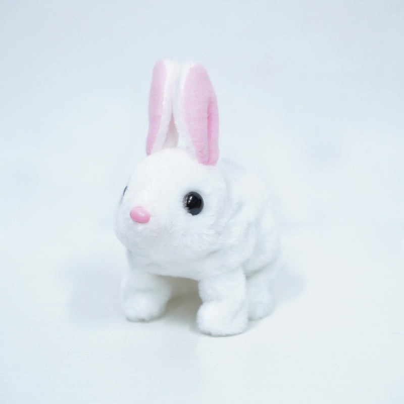 W2B01 Animated Jumping Mouth Rabbit Plush Toy