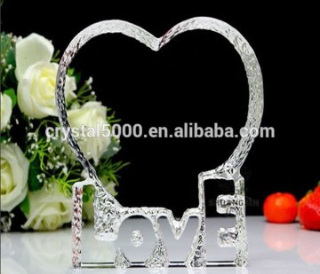 love blank crystal iceberg for your love