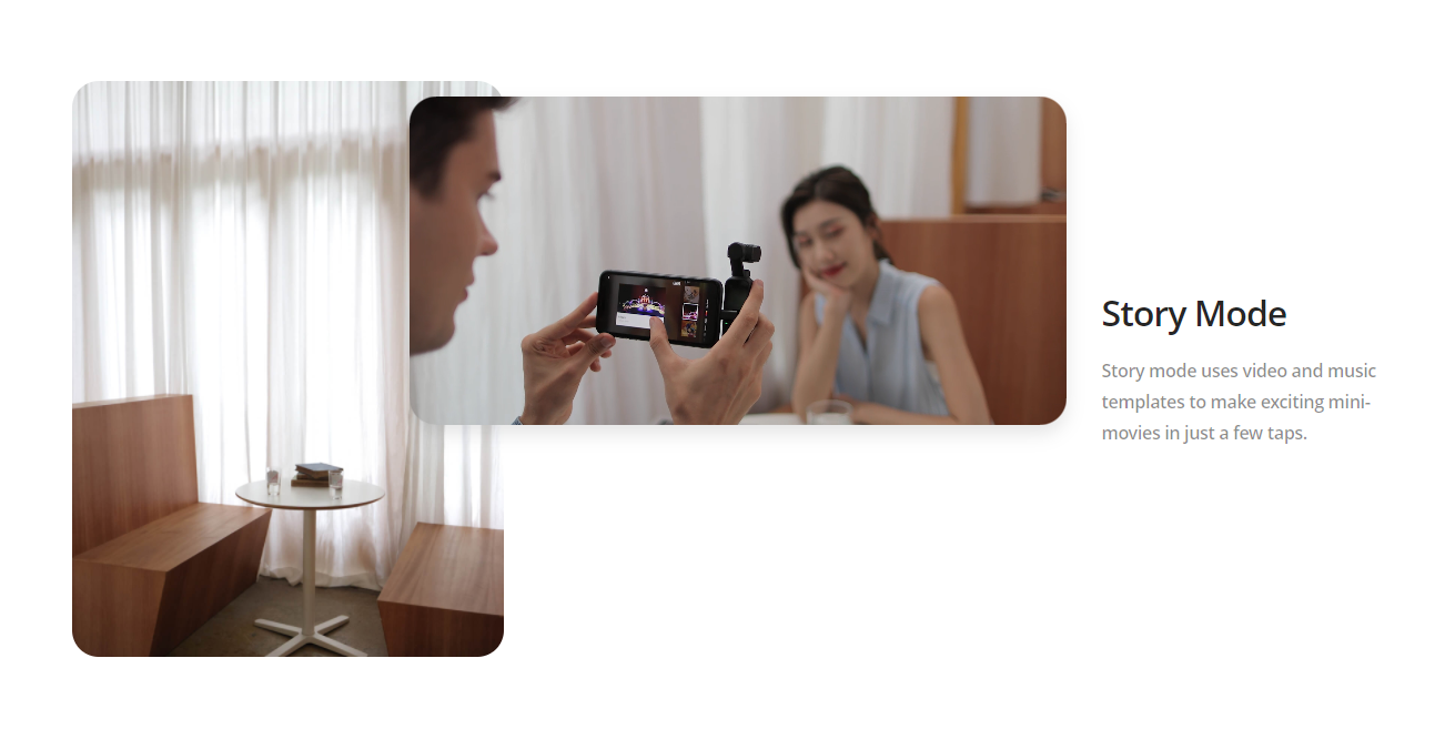 New original DJI Pocket 2 Creator Combo 3-axis Handheld 1/1.7-inch sensor 64MP Images camera for YouTube TikTok Video Vlog