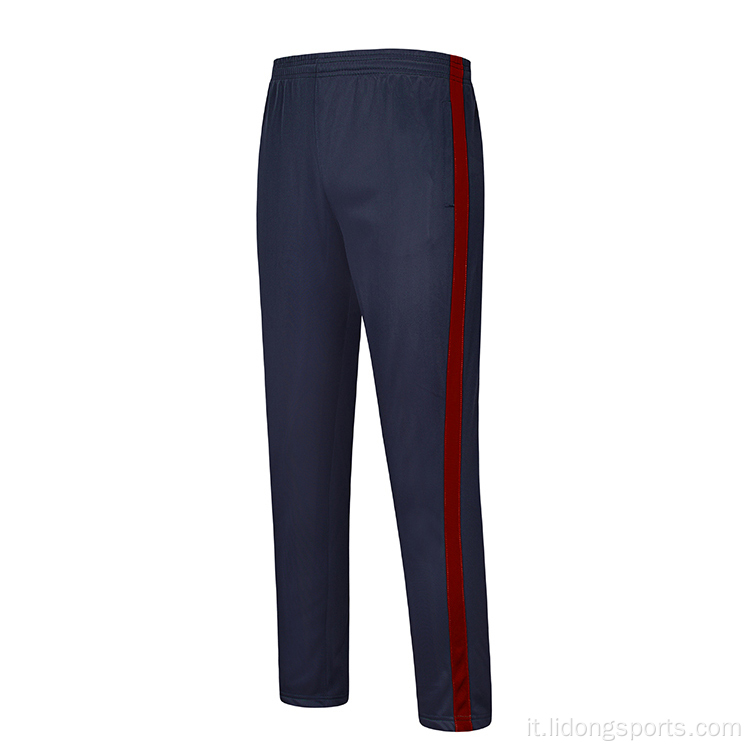 Pantaloni da pista da pista da pista sportivo maschile casual all&#39;ingrosso all&#39;ingrosso