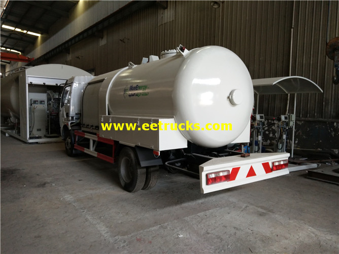 LPG Dispensing Tanker Trucks