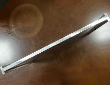 Aluminium profile for support frames