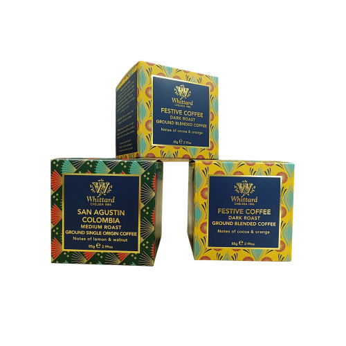 Auto-lock Folding Card Paper Box For Tea Coffee
