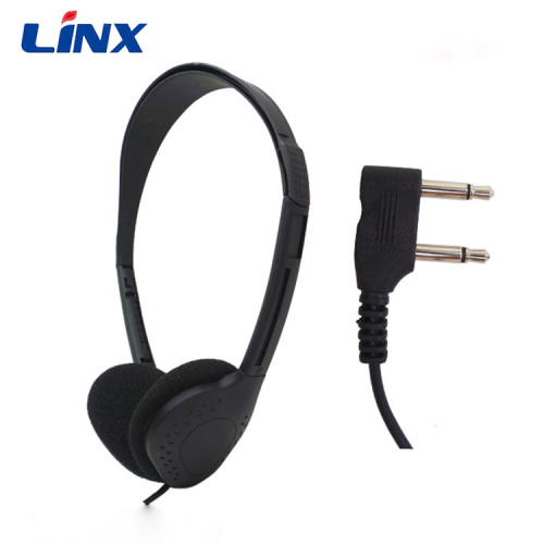 Disposable airline overhead headsets headphone for prmotion