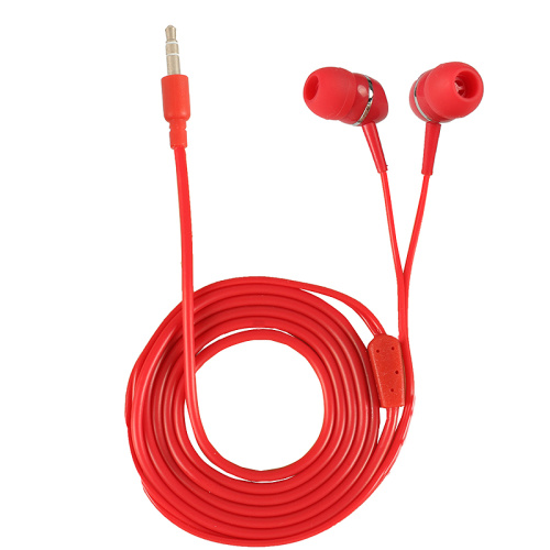 Auricular móvil colorido de la buena calidad del precio barato con cable