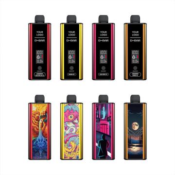 Vape D-Bar 10000puffs 600mAh Battery Rechargeable with LED